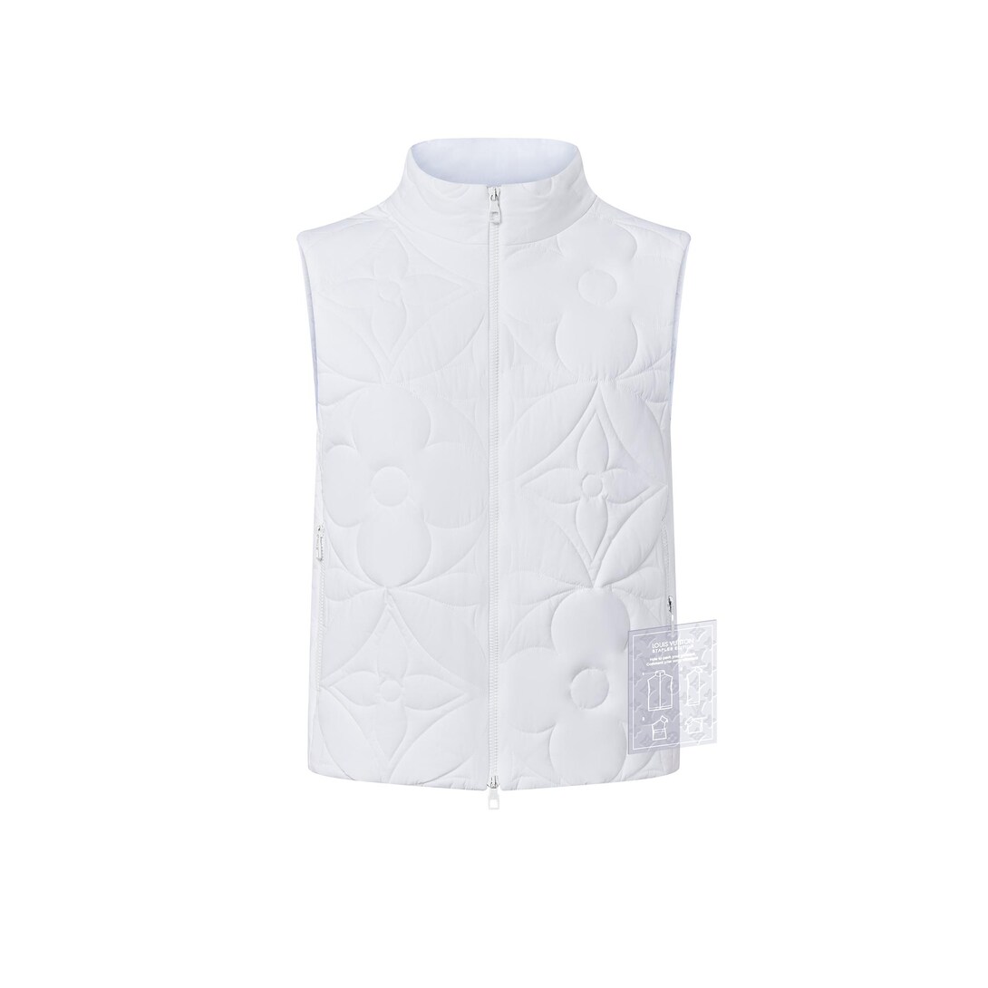 LVSE Padded Monogram Flower Gilet - Ready to Wear | LOUIS VUITTON